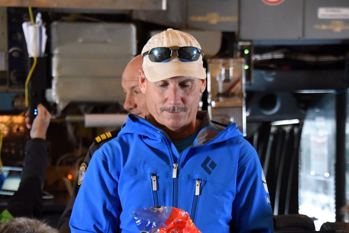 07B US Climber And ALE Guide Scott Woolums On The Air Almaty Ilyushin Airplane On The Flight From Punta Arenas To Union Glacier In Antarctica